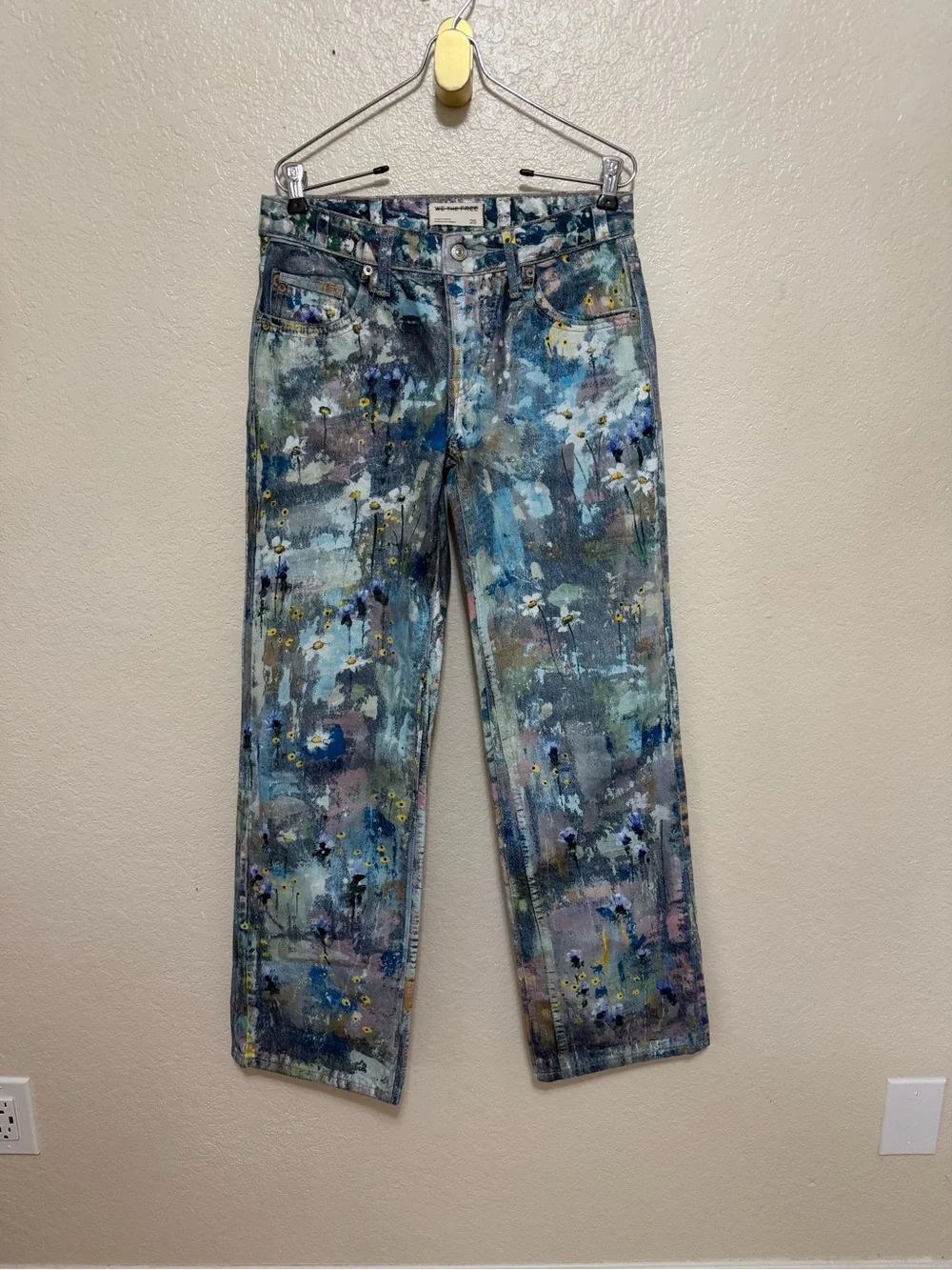 New Free people We The Free Tennessee Low-Rise Illusions Jeans size 25